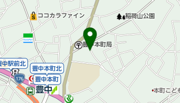 三井のカーシェアーズ リパーク豊中本町第6の地図画像