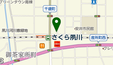 三井のカーシェアーズ リパークさくら夙川駅北(自転車禁止)の地図画像