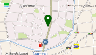 三井のカーシェアーズ リパーク綾瀬2丁目第3(自転車可)の地図画像