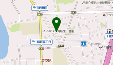 三井のカーシェアーズ リパーク千住龍田町(自転車可)の地図画像