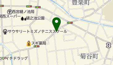 三井のカーシェアーズ リパーク西宮菊谷町(自転車禁止)の地図画像