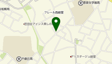 三井のカーシェアーズ リパーク世田谷船橋5丁目第3(自転車可)の地図画像