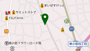 三井のカーシェアーズ リパーク南小岩7丁目第3(自転車可)の地図画像