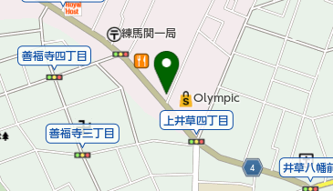 三井のカーシェアーズ リパーク関町南1丁目(自転車可)の地図画像