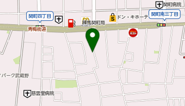 三井のカーシェアーズ リパーク関町南4丁目(自転車可)の地図画像