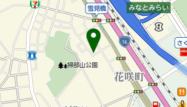 三井のカーシェアーズ リパーク横浜花咲町4丁目(自転車可)の地図画像