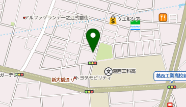 三井のカーシェアーズ リパーク一之江7丁目(自転車可)の地図画像