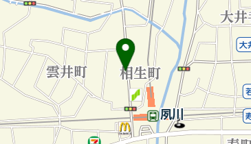 三井のカーシェアーズ リパーク阪急夙川駅前第2(自転車禁止)の地図画像