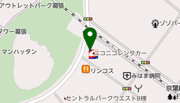 三井のカーシェアーズ リパーク幕張ベイタウン第2(自転車禁止)の地図画像