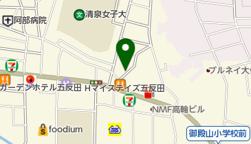 三井のカーシェアーズ リパーク東五反田3丁目第4(自転車可)の地図画像