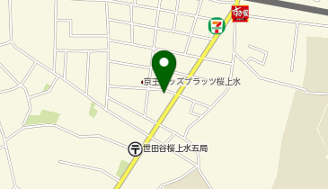 三井のカーシェアーズ リパーク桜上水5丁目第2(自転車可)の地図画像