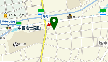 三井のカーシェアーズ リパーク中野弥生町2丁目第6(自転車可)の地図画像