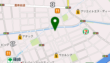 三井のカーシェアーズ 篠崎町2丁目第1(自転車禁止)の地図画像