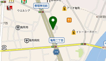 三井のカーシェアーズ リパーク亀有3丁目第4(自転車可)の地図画像