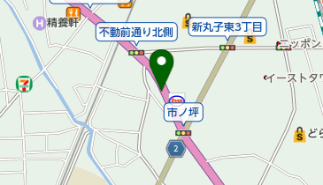 三井のカーシェアーズ リパーク川崎市ノ坪第3(自転車可)の地図画像