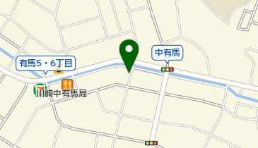 三井のカーシェアーズ リパーク川崎有馬6丁目(自転車可)の地図画像