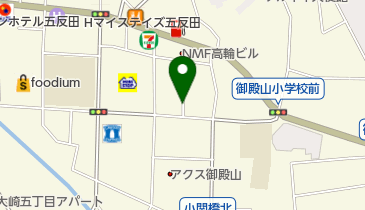 三井のカーシェアーズ リパーク東五反田2丁目第14(自転車可)の地図画像