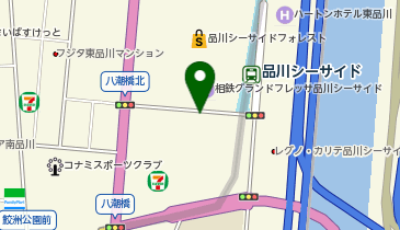 三井のカーシェアーズ (自転車禁止)品川シーサイドビュータワーの地図画像