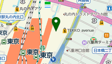 三井のカーシェアーズ 丸の内トラストシティ駐車場(地下3階)(自転車禁止)の地図画像