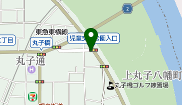 三井のカーシェアーズ リパーク川崎上丸子八幡町第4(自転車可)の地図画像