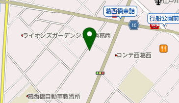 三井のカーシェアーズ ザ・ガーデンズ西葛西(自転車禁止)の地図画像