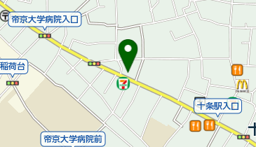 三井のカーシェアーズ リパーク上十条3丁目第3(自転車可)の地図画像