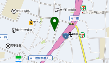 三井のカーシェアーズ 南千住6丁目第1(自転車禁止)の地図画像