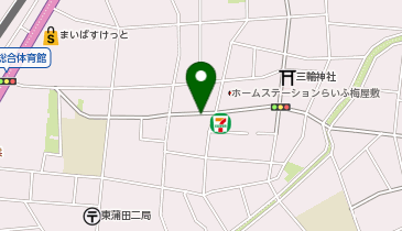 三井のカーシェアーズ リパーク大森中3丁目第2(自転車可)の地図画像