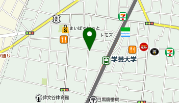 三井のカーシェアーズ リパーク鷹番3丁目第4(自転車可)の地図画像