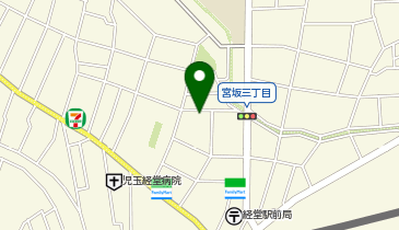 三井のカーシェアーズ NPC経堂第4(自転車禁止)の地図画像
