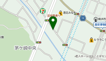 三井のカーシェアーズ リパーク横浜中川中央2丁目(自転車可)の地図画像