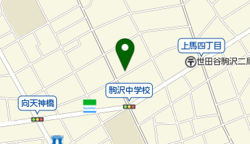 三井のカーシェアーズ リパーク上馬5丁目第2(自転車可)の地図画像