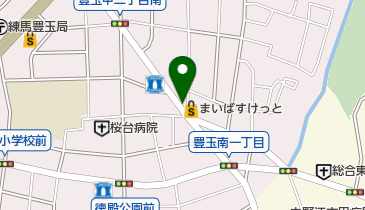 三井のカーシェアーズ リパーク豊玉中2丁目(自転車可)の地図画像