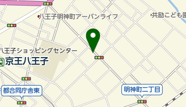 三井のカーシェアーズ リパーク八王子明神町2丁目(自転車可)の地図画像