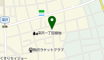 三井のカーシェアーズ クールフローロ深沢(自転車禁止)の地図画像