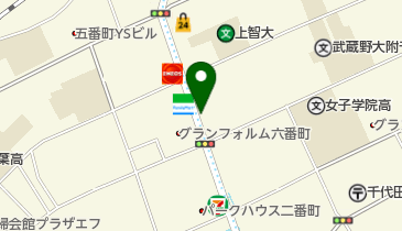 三井のカーシェアーズ リパーク四番町第3(自転車可)の地図画像