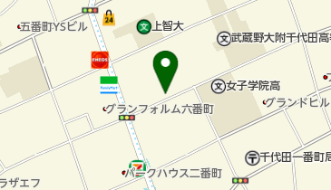 三井のカーシェアーズ リパーク四番町第4(自転車可)の地図画像