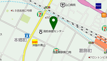 三井のカーシェアーズ プライマル西船橋(自転車禁止)の地図画像