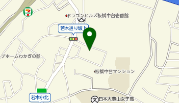 三井のカーシェアーズ 中台3丁目第1(自転車禁止)の地図画像