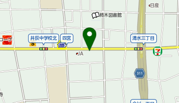 三井のカーシェアーズ リパーク杉並今川1丁目(自転車可)の地図画像