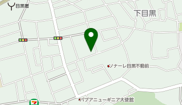 三井のカーシェアーズ リパーク下目黒5丁目第5(自転車可)の地図画像