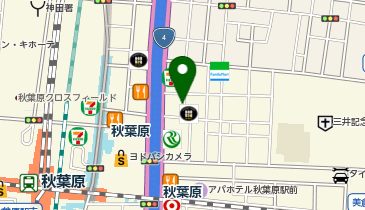 三井のカーシェアーズ リパーク神田和泉町第4(自転車可)の地図画像