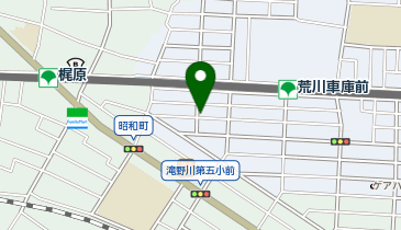 三井のカーシェアーズ リパーク西尾久7丁目第3(自転車可)の地図画像