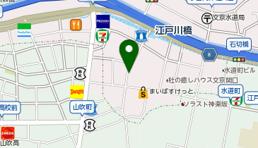 三井のカーシェアーズ ストレージプラス文京関口(自転車禁止)の地図画像