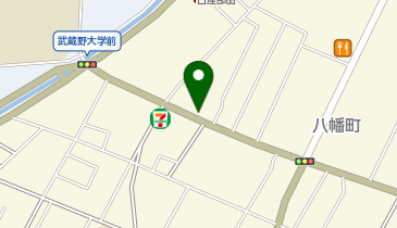 三井のカーシェアーズ リパーク武蔵野八幡町3丁目(自転車可)の地図画像