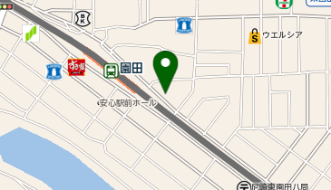 三井のカーシェアーズ リパーク園田駅前(自転車禁止)の地図画像