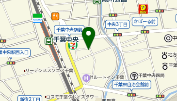 三井のカーシェアーズ リパーク本千葉町第4(自転車可)の地図画像