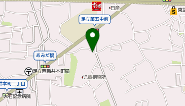 三井のカーシェアーズ リパーク西新井本町3丁目(自転車可)の地図画像