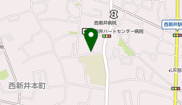 三井のカーシェアーズ リパーク西新井本町1丁目第2(自転車可)の地図画像