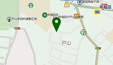 三井のカーシェアーズ 戸山1丁目の地図画像